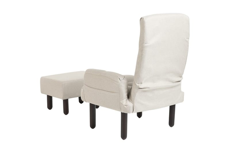 Reclinerlenestol Oland - Beige, brun - Møbler - Stoler & lenestoler - Lenestoler - Liggestol