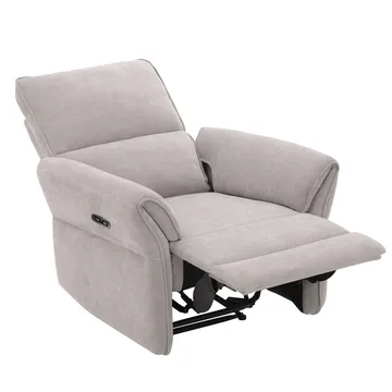 Reclinerlenestol Ravdal med elektrisk mekanisme - grå - Møbler - Stoler & lenestoler - Lenestoler - Recliner & kinostol
