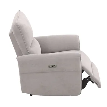 Reclinerlenestol Ravdal med elektrisk mekanisme - grå - Møbler - Stoler & lenestoler - Lenestoler - Recliner & kinostol