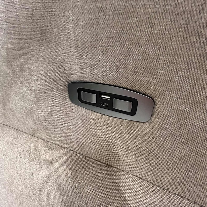 Reclinerlenestol Ravdal med elektrisk mekanisme - grå - Møbler - Stoler & lenestoler - Lenestoler - Recliner & kinostol