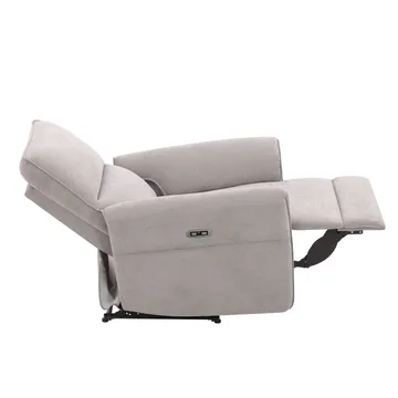Reclinerlenestol Ravdal med elektrisk mekanisme - grå - Møbler - Stoler & lenestoler - Lenestoler - Recliner & kinostol