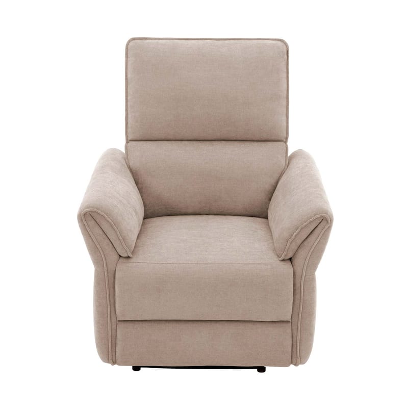 Reclinerlenestol Ravdal med elektrisk mekanisme - lysebrun - Møbler - Stoler & lenestoler - Lenestoler - Recliner & kinostol