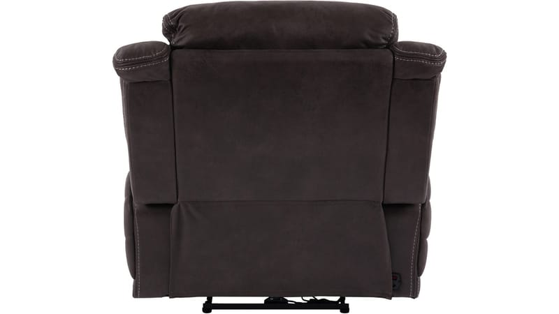Reclinerlenestol Rindal Stoff Elektrisk - brungrå - Møbler - Stoler & lenestoler - Lenestoler - Recliner & kinostol