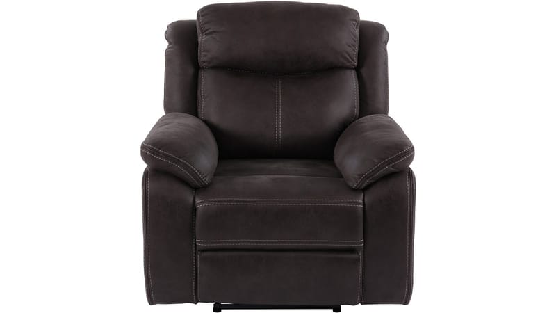 Reclinerlenestol Rindal Stoff Elektrisk - brungrå - Møbler - Stoler & lenestoler - Lenestoler - Recliner & kinostol