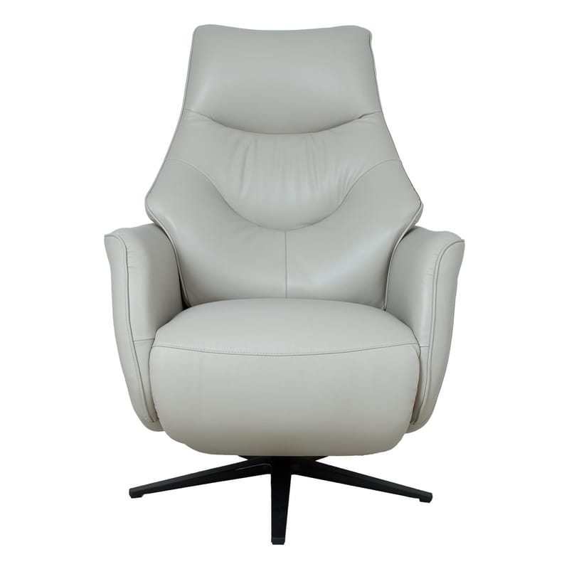 Reclinerlenestol Rosdal med elektrisk mekanisme - beige skinn - Møbler - Stoler & lenestoler - Lenestoler - Recliner & kinostol