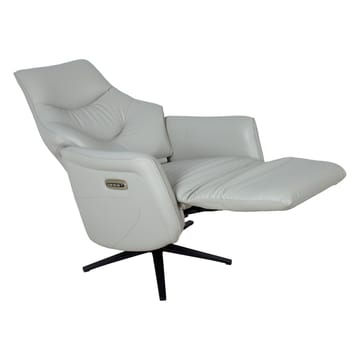 Reclinerlenestol Rosdal med elektrisk mekanisme - beige skinn - Møbler - Stoler & lenestoler - Lenestoler - Lenestol skinn