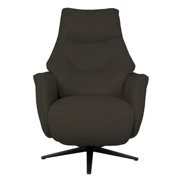 Reclinerlenestol Rosdal med elektrisk mekanisme - brunt skinn - Møbler - Stoler & lenestoler - Lenestoler - Lenestol skinn