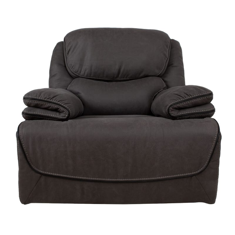 Reclinerlenestol Sälmar med manuell mekanisme - grå - Møbler - Stoler & lenestoler - Lenestoler - Recliner & kinostol