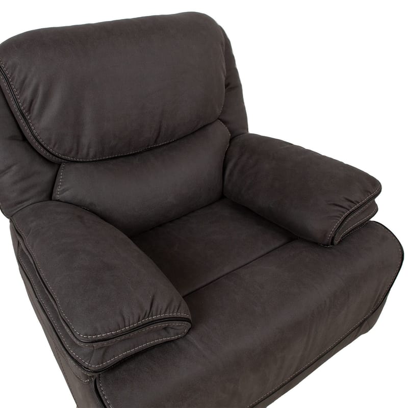 Reclinerlenestol Sälmar med manuell mekanisme - grå - Møbler - Stoler & lenestoler - Lenestoler - Recliner & kinostol