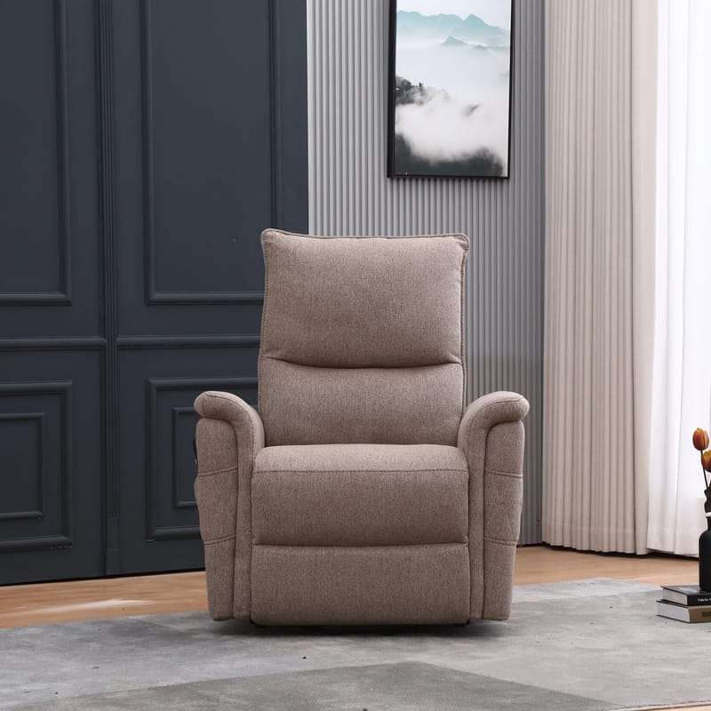 Reclinerlenestol Ulsten med elektrisk løftemekanisme - Beige - Møbler - Stoler & lenestoler - Lenestoler