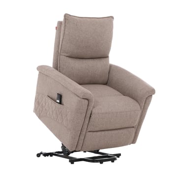 Reclinerlenestol Ulsten med elektrisk løftemekanisme - Beige - Møbler - Stoler & lenestoler - Lenestoler