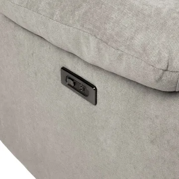 Reclinerlenestol Ylmark med elektrisk mekanisme - Grå - Møbler - Stoler & lenestoler - Lenestoler - Recliner & kinostol
