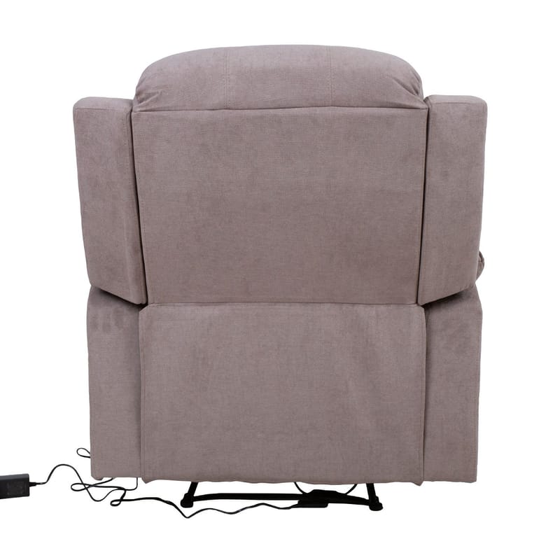 Reclinerlenestol Ylmark med elektrisk mekanisme - taupe - Møbler - Stoler & lenestoler - Lenestoler - Recliner & kinostol