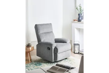 Reclinerstol Everton - Grå - Møbler - Stoler & lenestoler - Lenestoler - Recliner & kinostol