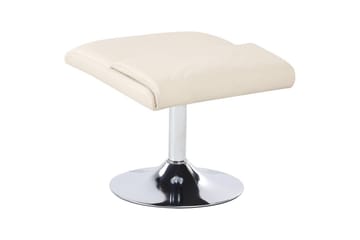 Reclinerstol Legend - Beige, Sølv - Møbler - Stoler & lenestoler - Lenestoler - Lenestol skinn
