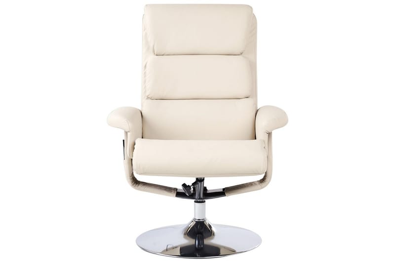 Reclinerstol Legend - Beige, Sølv - Møbler - Stoler & lenestoler - Lenestoler - Massasjestol