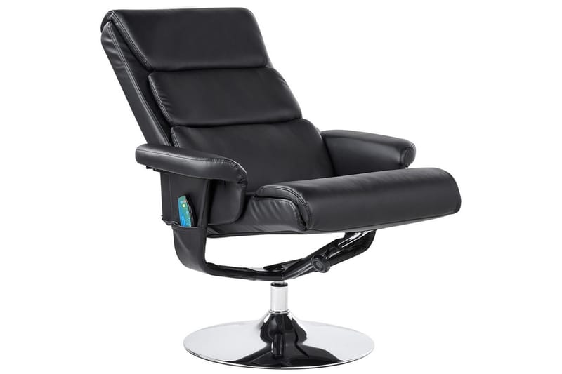 Reclinerstol Legend - Svart, Sølv - Møbler - Stoler & lenestoler - Lenestoler - Massasjestol