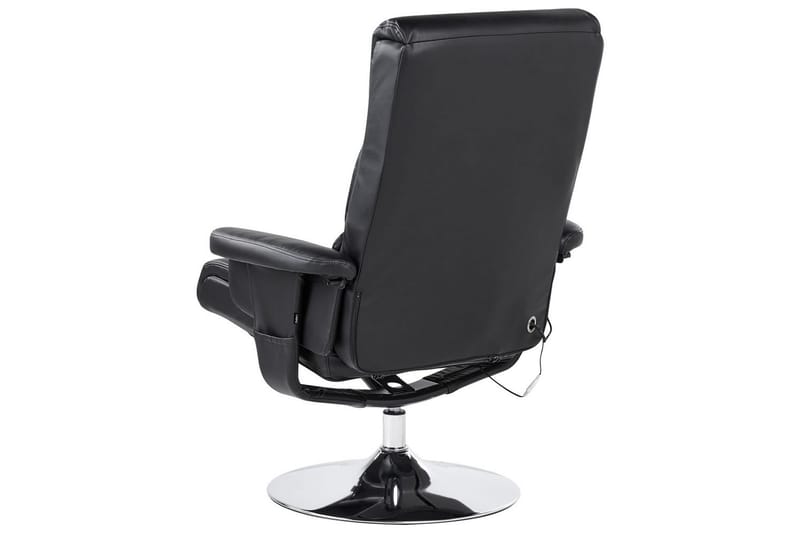 Reclinerstol Legend - Svart, Sølv - Møbler - Stoler & lenestoler - Lenestoler - Massasjestol