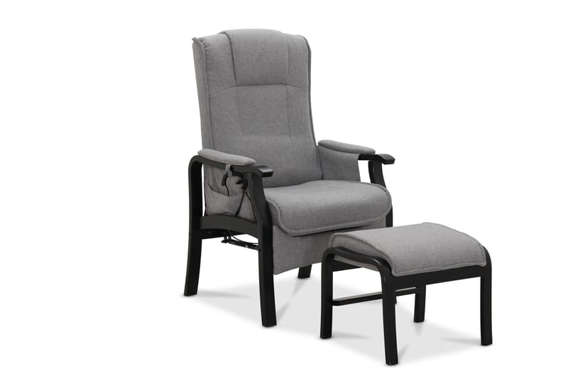 Reclinerstol NO_BRAND Saika Reclinerstol Elektrisk Lysegrå, undefined