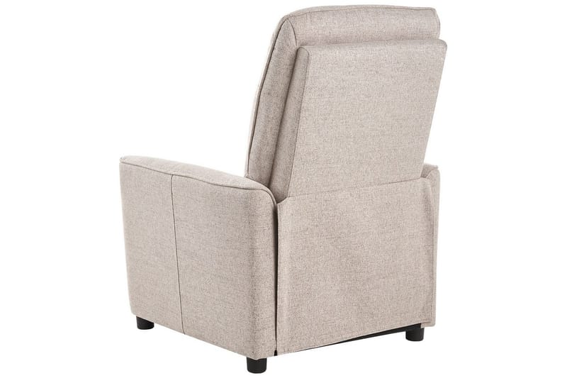 Reclinerstol Sande Beige/svart - Beige/svart - Møbler - Stoler & lenestoler - Lenestoler - Liggestol