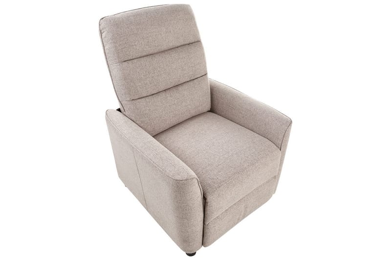 Reclinerstol Sande Beige/svart - Beige/svart - Møbler - Stoler & lenestoler - Lenestoler - Liggestol