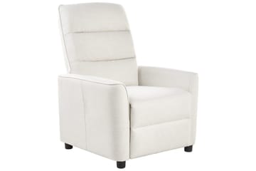 Reclinerstol Sande Hvit/Svart