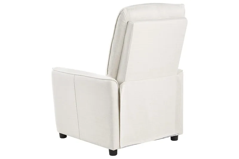 Reclinerstol Sande Hvit/Svart - Hvit/Svart - Møbler - Stoler & lenestoler - Lenestoler - Recliner & kinostol