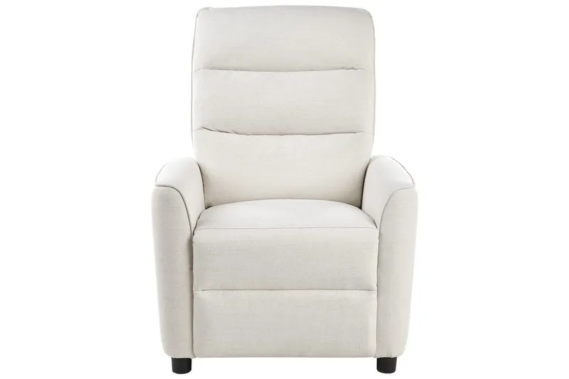 Reclinerstol Sande Hvit/Svart - Hvit/Svart - Møbler - Stoler & lenestoler - Lenestoler - Recliner & kinostol