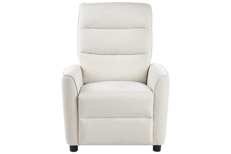 Reclinerstol Sande Hvit/Svart - Hvit/Svart - Møbler - Stoler & lenestoler - Lenestoler - Recliner & kinostol