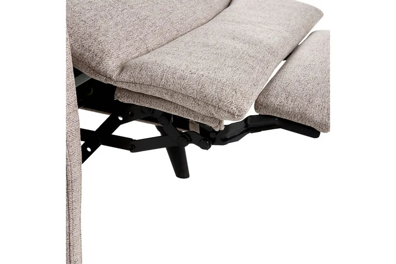 Reclinerstol Selvik Beige/svart - Beige/svart - Møbler - Stoler & lenestoler - Lenestoler - Recliner & kinostol