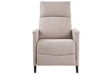 Reclinerstol Selvik Beige/svart - Beige/svart - Møbler - Stoler & lenestoler - Lenestoler - Recliner & kinostol