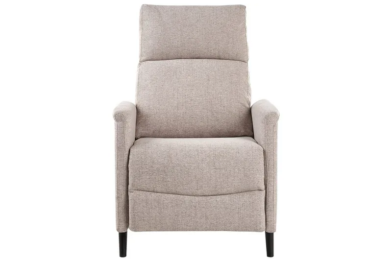 Reclinerstol Selvik Beige/svart - Beige/svart - Møbler - Stoler & lenestoler - Lenestoler - Recliner & kinostol