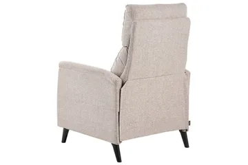Reclinerstol Selvik Beige/svart - Beige/svart - Møbler - Stoler & lenestoler - Lenestoler - Recliner & kinostol