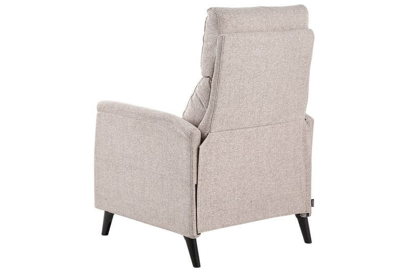 Reclinerstol Selvik Beige/svart - Beige/svart - Møbler - Stoler & lenestoler - Lenestoler - Liggestol