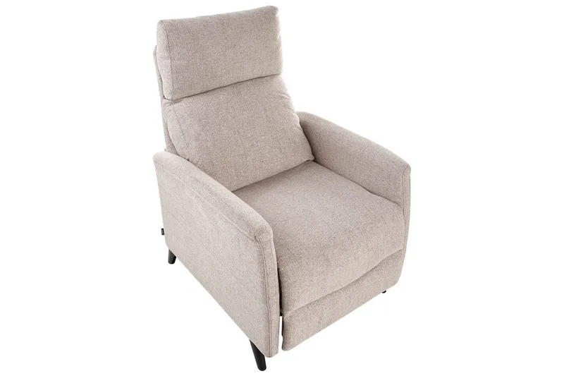 Reclinerstol Selvik Beige/svart - Beige/svart - Møbler - Stoler & lenestoler - Lenestoler - Recliner & kinostol