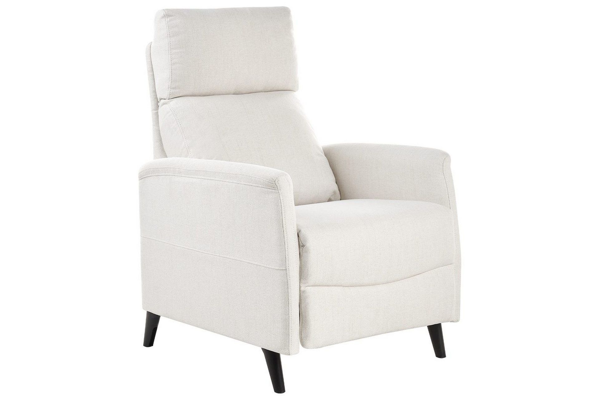 Reclinerstol Selvik Hvit/Svart - Hvit/Svart