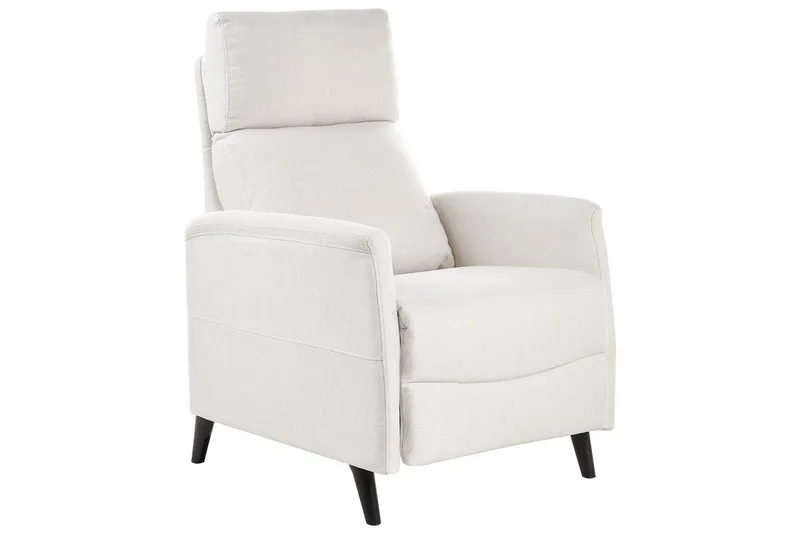 Reclinerstol Selvik Hvit/Svart, Hvit/Svart