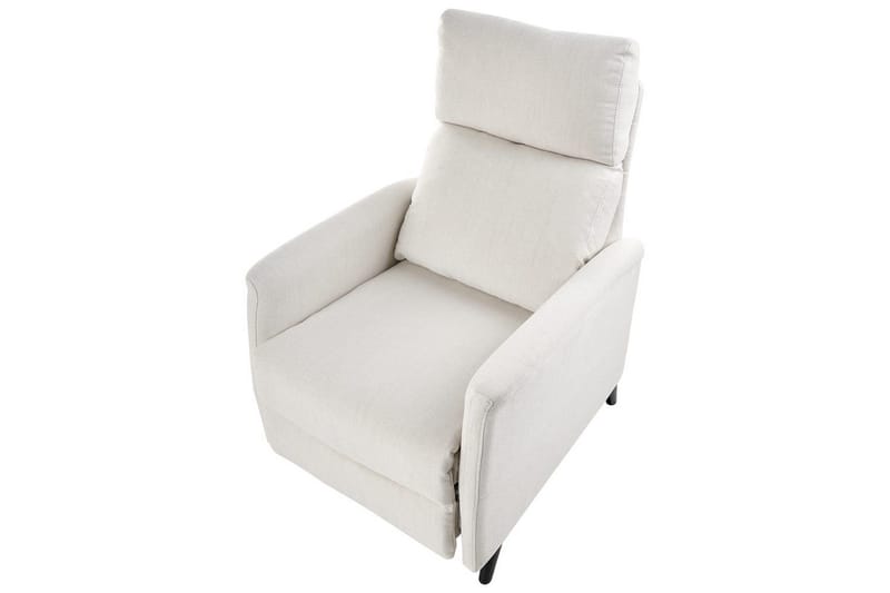 Reclinerstol Selvik Hvit/Svart - Hvit/Svart - Møbler - Stoler & lenestoler - Lenestoler - Recliner & kinostol