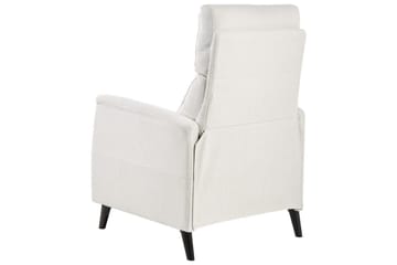 Reclinerstol Selvik Hvit/Svart - Hvit/Svart - Møbler - Stoler & lenestoler - Lenestoler - Recliner & kinostol