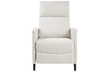 Reclinerstol Selvik Hvit/Svart - Hvit/Svart - Møbler - Stoler & lenestoler - Lenestoler - Recliner & kinostol