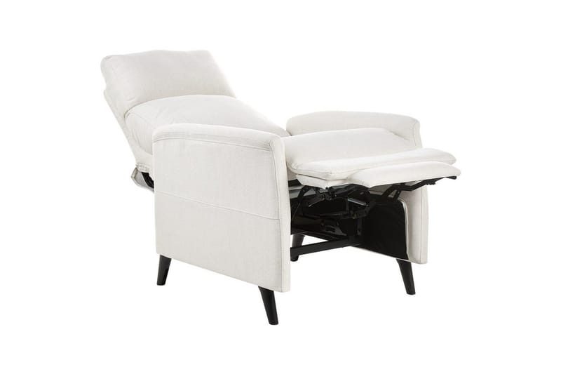 Reclinerstol Selvik Hvit/Svart - Hvit/Svart - Møbler - Stoler & lenestoler - Lenestoler - Recliner & kinostol