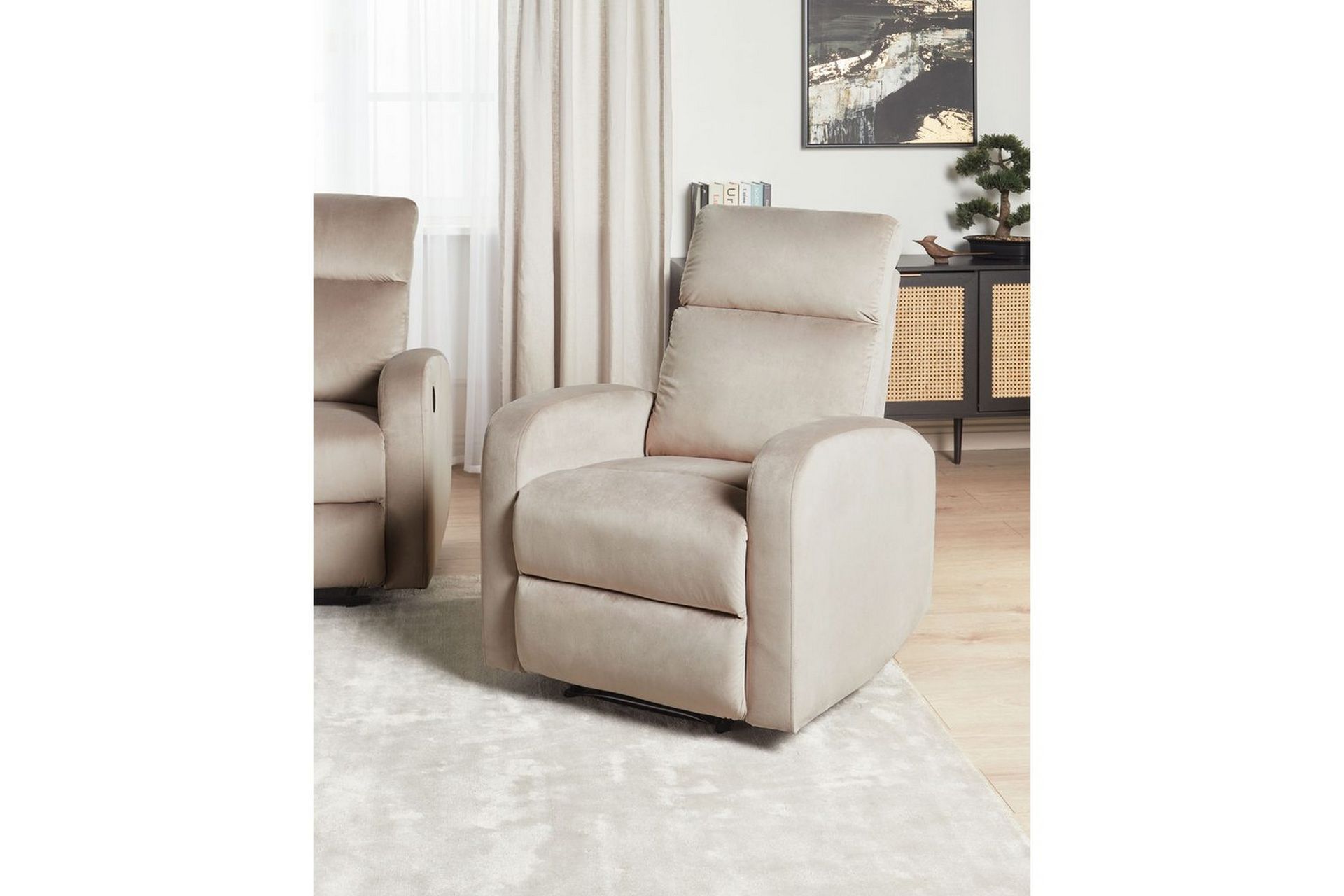 Reclinerstol Verdal Beige - Beige - Møbler - Stoler & lenestoler - Lenestoler - Liggestol