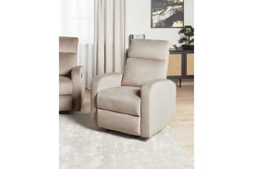 Reclinerstol Verdal Beige - Beige - Møbler - Stoler & lenestoler - Lenestoler - Liggestol