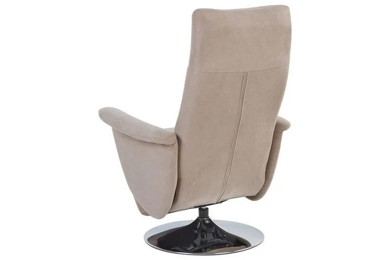 Reclinerstol Prime Taupe/Sølv - Taupe/Sølv - Møbler - Stoler & lenestoler - Lenestoler - Recliner & kinostol