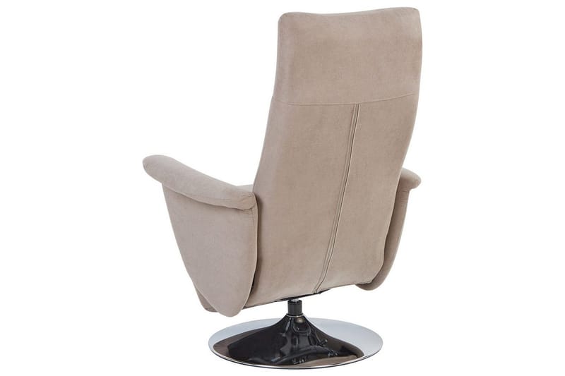 Reclinerstol Prime Taupe/Sølv - Taupe/Sølv - Møbler - Stoler & lenestoler - Lenestoler - Recliner & kinostol