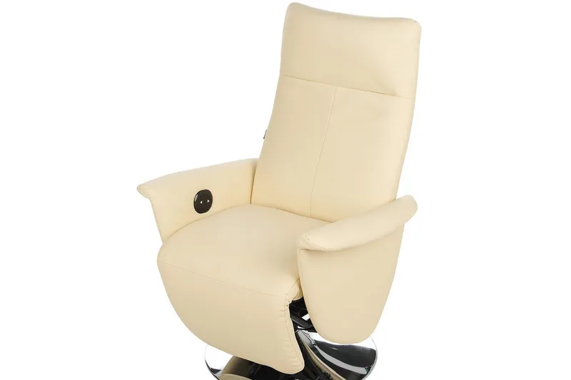 Reclinerstol Prime Beige/Sølv - Beige/Sølv - Møbler - Stoler & lenestoler - Lenestoler - Recliner & kinostol