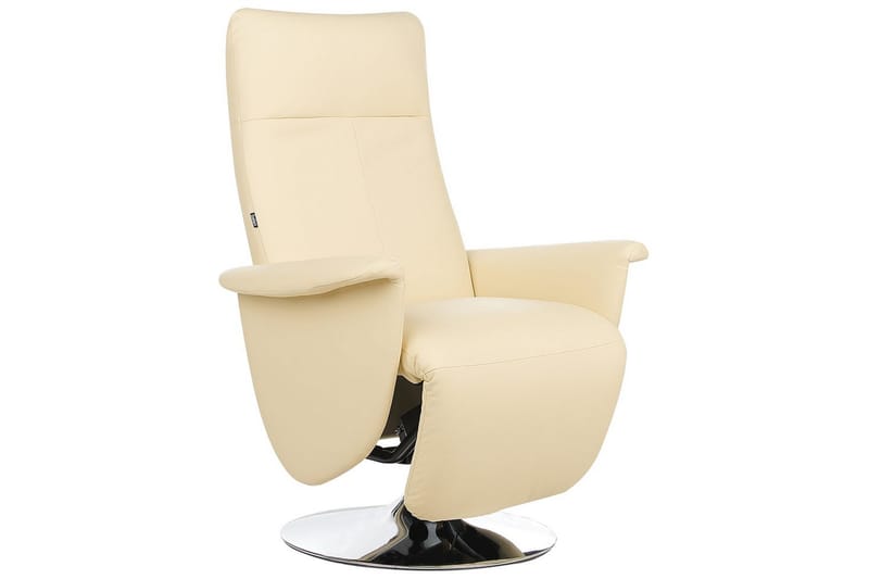 Reclinerstol Prime Beige/Sølv - Beige/Sølv - Møbler - Stoler & lenestoler - Lenestoler - Liggestol