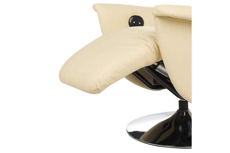 Reclinerstol Prime Beige/Sølv - Beige/Sølv - Møbler - Stoler & lenestoler - Lenestoler - Liggestol