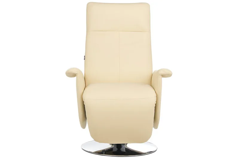Reclinerstol Prime Beige/Sølv - Beige/Sølv - Møbler - Stoler & lenestoler - Lenestoler - Recliner & kinostol
