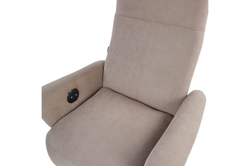 Reclinerstol Prime Taupe/Sølv - Taupe/Sølv - Møbler - Stoler & lenestoler - Lenestoler - Recliner & kinostol